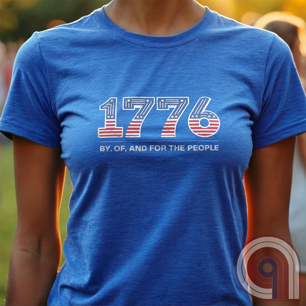 Celebrate the birth of American freedom with this bold 1776 patriotic t-shirt, inspired by the American Revolution and the fearless resolve of the Founding Fathers. Featuring a powerful design rooted in the principles of liberty, self-governance, and independence, this shirt is more than just apparel—it’s a statement of defiance, pride, and unwavering patriotism. Perfect for history lovers, constitutionalists, and freedom fighters who know liberty isn’t granted; it’s fought for. Wear it boldly. Color: Blue2