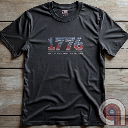 Celebrate the birth of American freedom with this bold 1776 patriotic t-shirt, inspired by the American Revolution and the fearless resolve of the Founding Fathers. Featuring a powerful design rooted in the principles of liberty, self-governance, and independence, this shirt is more than just apparel—it’s a statement of defiance, pride, and unwavering patriotism. Perfect for history lovers, constitutionalists, and freedom fighters who know liberty isn’t granted; it’s fought for. Wear it boldly. Color:Charc
