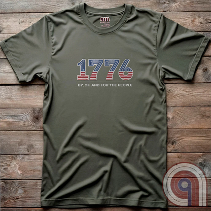 Celebrate the birth of American freedom with this bold 1776 patriotic t-shirt, inspired by the American Revolution and the fearless resolve of the Founding Fathers. Featuring a powerful design rooted in the principles of liberty, self-governance, and independence, this shirt is more than just apparel—it’s a statement of defiance, pride, and unwavering patriotism. Perfect for history lovers, constitutionalists, and freedom fighters who know liberty isn’t granted; it’s fought for. Wear it boldly. Color:Green
