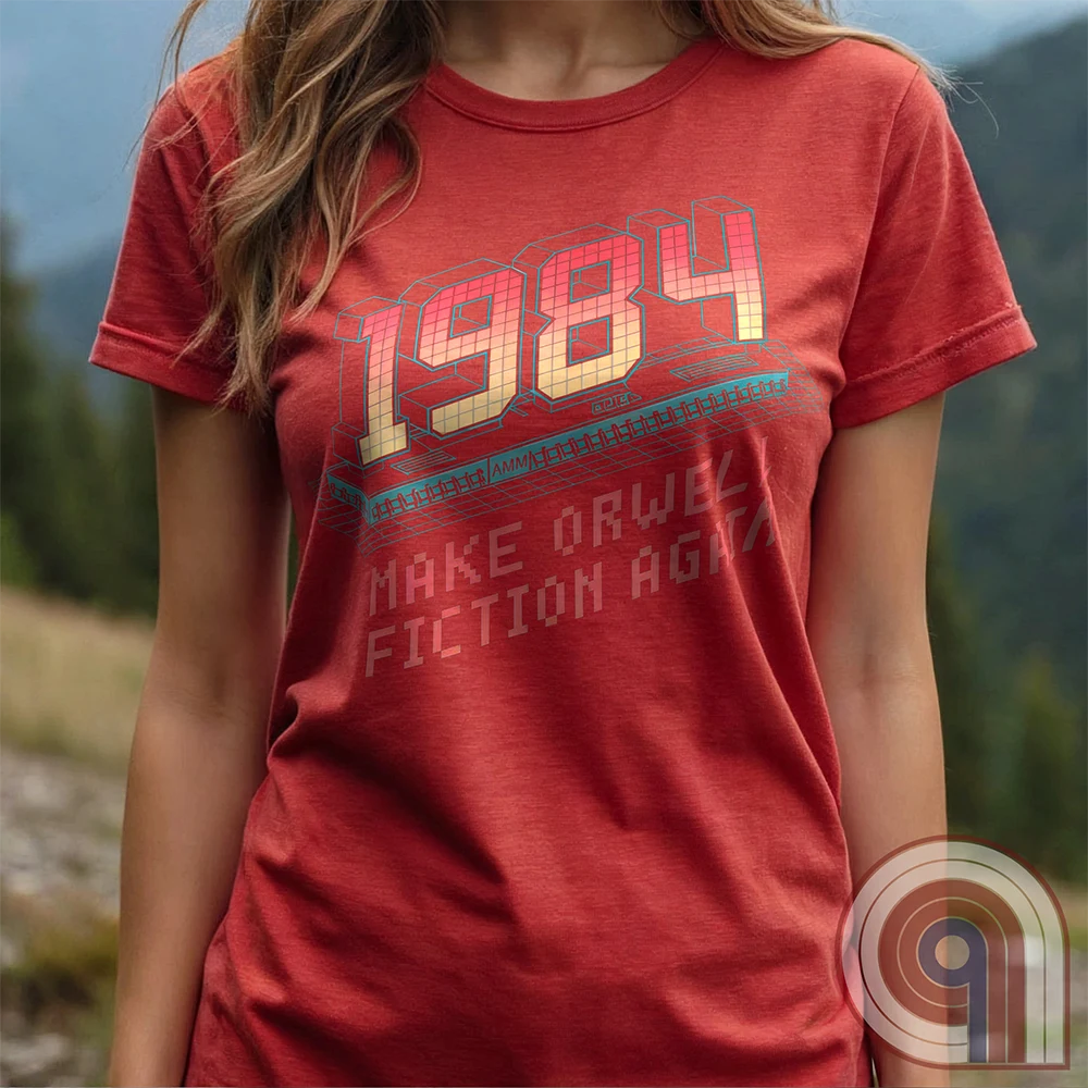 The war on truth rages on. This bold 1984 Digital Surveillance t-shirt exposes the chilling grip of deep-state manipulation through government-media propaganda, surveillance states, and ideological control. Perfect for those who refuse to be gaslit by shifting narratives and forced compliance, this shirt speaks for the silent, the censored, & the fearless. Wear this as a symbol of defiance—because the battle for reality has begun. In a world of deceit, telling the truth is the most radical act. Color: Red2