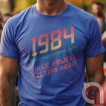 The war on truth rages on. This bold 1984 Digital Surveillance t-shirt exposes the chilling grip of deep-state manipulation through government-media propaganda, surveillance states, and ideological control. Perfect for those who refuse to be gaslit by shifting narratives and forced compliance, this shirt speaks for the silent, the censored, & the fearless. Wear this as a symbol of defiance—because the battle for reality has begun. In a world of deceit, telling the truth is the most radical act. Color: Blue2