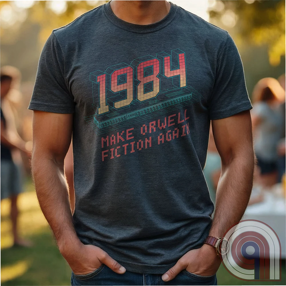 The war on truth rages on. This bold 1984 Digital Surveillance t-shirt exposes the chilling grip of deep-state manipulation through government-media propaganda, surveillance states, and ideological control. Perfect for those who refuse to be gaslit by shifting narratives and forced compliance, this shirt speaks for the silent, the censored, & the fearless. Wear this as a symbol of defiance—because the battle for reality has begun. In a world of deceit, telling the truth is the most radical act. Color: Char2
