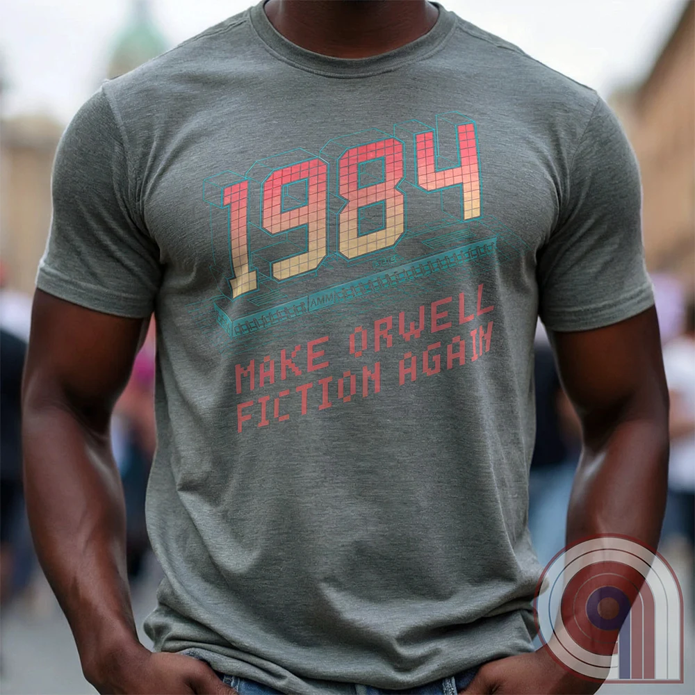 The war on truth rages on. This bold 1984 Digital Surveillance t-shirt exposes the chilling grip of deep-state manipulation through government-media propaganda, surveillance states, and ideological control. Perfect for those who refuse to be gaslit by shifting narratives and forced compliance, this shirt speaks for the silent, the censored, & the fearless. Wear this as a symbol of defiance—because the battle for reality has begun. In a world of deceit, telling the truth is the most radical act. Color: Grey2