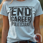 The modern political system was never meant to produce a permanent ruling class, yet here we are—decades deep into career politicians who answer to nothing and fear no consequence. Public service has turned into lifetime entitlement, and accountability quietly left the building. This anti-establishment tee taps into the frustration with a system that protects its own while consequences vanish. Power unchecked doesn’t stay that way forever. For those who believe the rules apply to everyone… eventually.
Ash