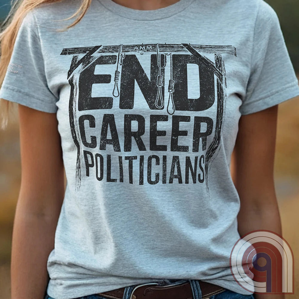 The modern political system was never meant to produce a permanent ruling class, yet here we are—decades deep into career politicians who answer to nothing and fear no consequence. Public service has turned into lifetime entitlement, and accountability quietly left the building. This anti-establishment tee taps into the frustration with a system that protects its own while consequences vanish. Power unchecked doesn’t stay that way forever. For those who believe the rules apply to everyone… eventually.
Ash