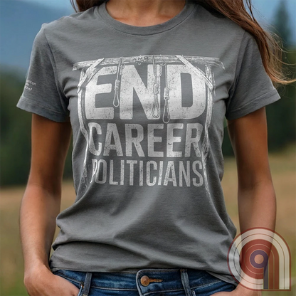 The modern political system was never meant to produce a permanent ruling class, yet here we are—decades deep into career politicians who answer to nothing and fear no consequence. Public service has turned into lifetime entitlement, and accountability quietly left the building. This anti-establishment tee taps into the frustration with a system that protects its own while consequences vanish. Power unchecked doesn’t stay that way forever. For those who believe the rules apply to everyone… eventually.
Grey