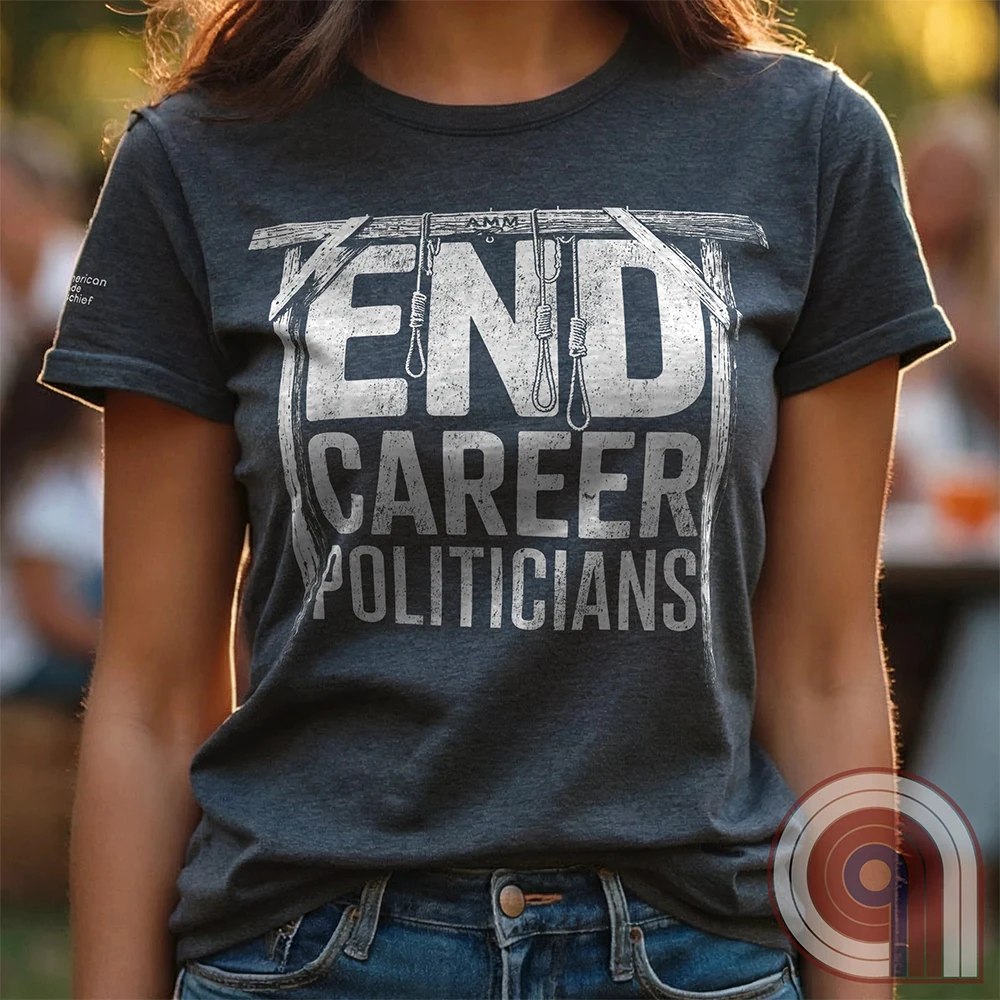 The modern political system was never meant to produce a permanent ruling class, yet here we are—decades deep into career politicians who answer to nothing and fear no consequence. Public service has turned into lifetime entitlement, and accountability quietly left the building. This anti-establishment tee taps into the frustration with a system that protects its own while consequences vanish. Power unchecked doesn’t stay that way forever. For those who believe the rules apply to everyone… eventually.
Charc