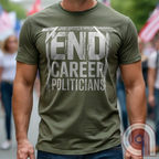 The modern political system was never meant to produce a permanent ruling class, yet here we are—decades deep into career politicians who answer to nothing and fear no consequence. Public service has turned into lifetime entitlement, and accountability quietly left the building. This anti-establishment tee taps into the frustration with a system that protects its own while consequences vanish. Power unchecked doesn’t stay that way forever. For those who believe the rules apply to everyone… eventually.
Green