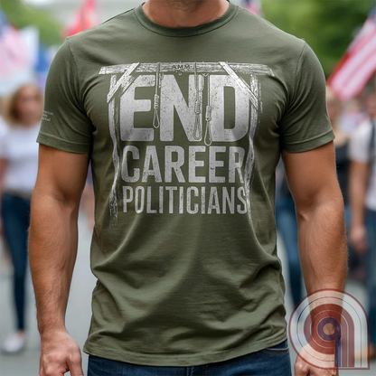 The modern political system was never meant to produce a permanent ruling class, yet here we are—decades deep into career politicians who answer to nothing and fear no consequence. Public service has turned into lifetime entitlement, and accountability quietly left the building. This anti-establishment tee taps into the frustration with a system that protects its own while consequences vanish. Power unchecked doesn’t stay that way forever. For those who believe the rules apply to everyone… eventually.
Green
