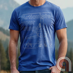 Showcase American air superiority! F-14 Tomcat blueprint t-shirt! A detailed fighter jet schematic, this military aviation apparel is perfect for Top Gun fans, aviation history buffs, and naval aviators. Designed for military supporters and Air Force enthusiasts, this fighter jet tee celebrates the American innovation in aircraft. For any fan of naval aviation, the Navy, or the iconic Highway to the Danger Zone, this naval fighter tee is a must for patriots who respect firepower and freedom. Color: Blue