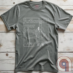 Showcase American air superiority! F-14 Tomcat blueprint t-shirt! A detailed fighter jet schematic, this military aviation apparel is perfect for Top Gun fans, aviation history buffs, and naval aviators. Designed for military supporters and Air Force enthusiasts, this fighter jet tee celebrates the American innovation in aircraft. For any fan of naval aviation, the Navy, or the iconic Highway to the Danger Zone, this naval fighter tee is a must for patriots who respect firepower and freedom. Color: Grey