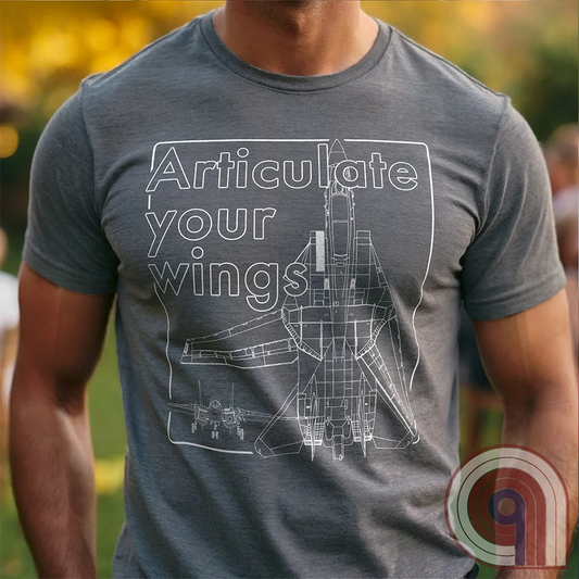 Showcase American air superiority! F-14 Tomcat blueprint t-shirt! A detailed fighter jet schematic, this military aviation apparel is perfect for Top Gun fans, aviation history buffs, and naval aviators. Designed for military supporters and Air Force enthusiasts, this fighter jet tee celebrates the American innovation in aircraft. For any fan of naval aviation, the Navy, or the iconic Highway to the Danger Zone, this naval fighter tee is a must for patriots who respect firepower and freedom. Color: Grey