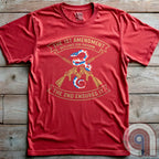 Show your commitment to the 1st & 2nd Amendments with this bold patriotic t-shirt. A fun 1A & 2A Tee featuring a red, white, & blue rattlesnake coiled around crossed rifles, this design represents free speech, gun rights, & resistance to tyranny. Perfect for Second Amendment supporters, constitutional patriots, & defenders of liberty. Whether you're standing against censorship or advocating for self-defense, this statement honors America’s founding principles and those who fight to protect them. Color: Red