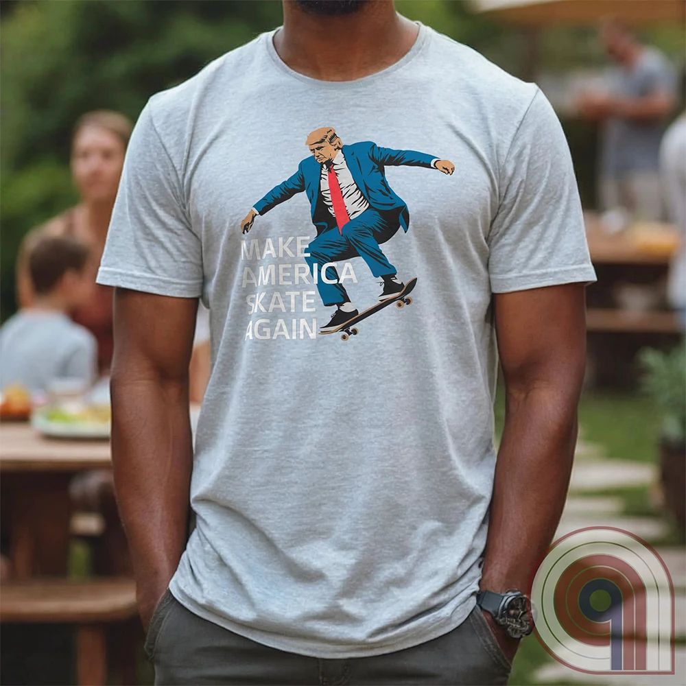 Make America SK8 Again - Trump SHREDDING Tee