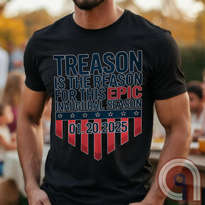 Stylish Patriotic Conservative Tee - Trump 2025 Inauguration Shirt Celebrating the Great Red Wave - Treason is the Reason for This Inaugural Season- Kick the Socialist Democrats to the Curb! Enough is enough- It’s Time to Make America Great Again!
Patriotic t-shirt;Conservative graphic tee;Political humor shirt;Pro-America clothing;political satire tee;USA-made patriotic apparel;Anti-establishment t-shirt;Free-thinker shirt;Patriotic clothing ;Red Wave;MAGA;Inauguration;libertarian;right-wing tee - Charcoal