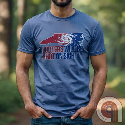 FAFO Tee - Conservative patriot t shirt with a stern take on our local “neighborhood watch”. Helene looters and thieves beware tee - Express your rights to self defense and to stand your ground! Look out for your community and help keep the streets safe during times of disaster.
FJB shirt; illegal immigration shirt; hurricane Helene; North Carolina Flood; WNC Flood; FEMA T shirt; FEMA Fail tee; Epic Fail shirt; 2A tee; humorous tee; stand your ground t shirt; self defense shirt; looter shirt - Blue