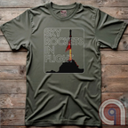 Skyrockets in flight—this SpaceX Starship tee captures the raw power & ambition of Elon Musk’s quest to go multiplanetary. Inspired by Falcon rocket technology & the groundbreaking Starship program, this design is perfect for space lovers, science enthusiasts, & those who dream of Mars. Space exploration is the next great adventure, and this t-shirt represents the fearless pursuit of the stars. Wear it as a symbol of the bold future that awaits beyond Earth’s atmosphere. The journey has begun. Color: Green
