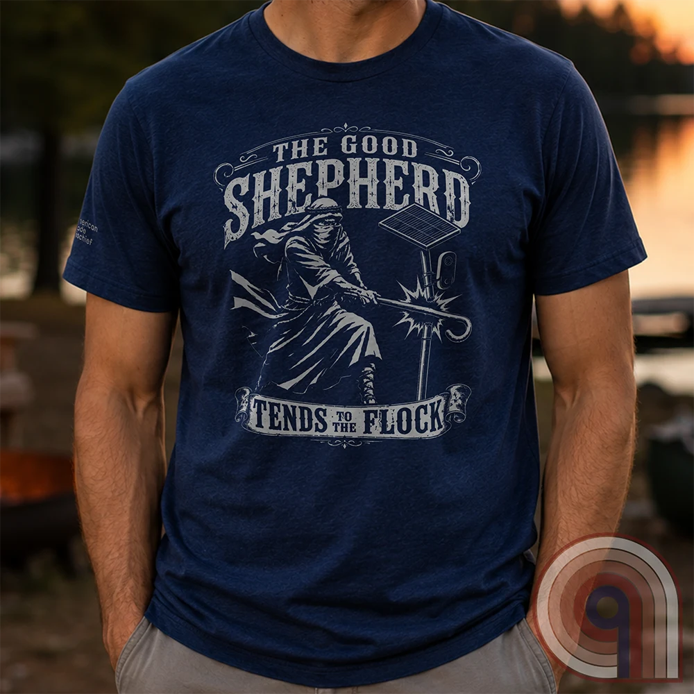 The Good Shepherd Tends To The Flock T-Shirt