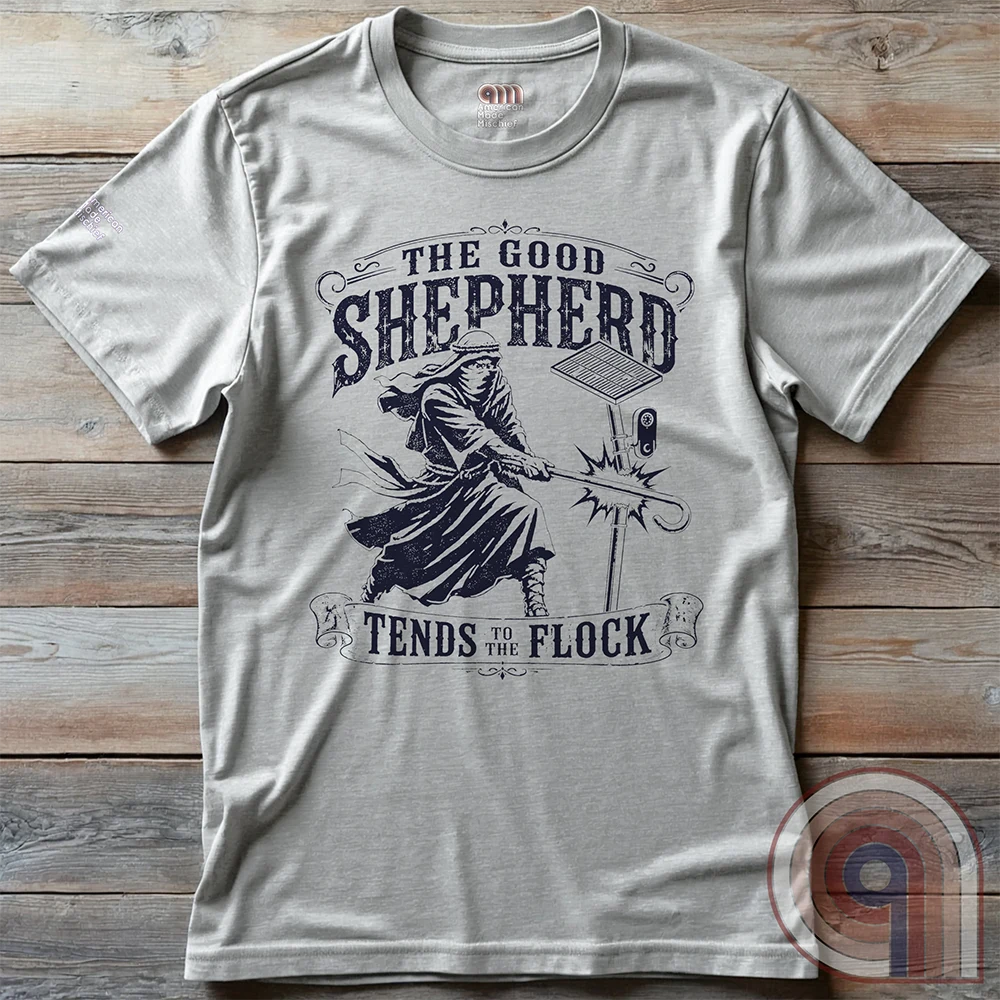 The Good Shepherd Tends To The Flock T-Shirt