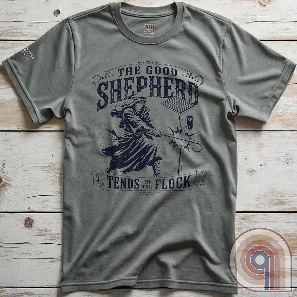 The Good Shepherd Tends To The Flock T-Shirt