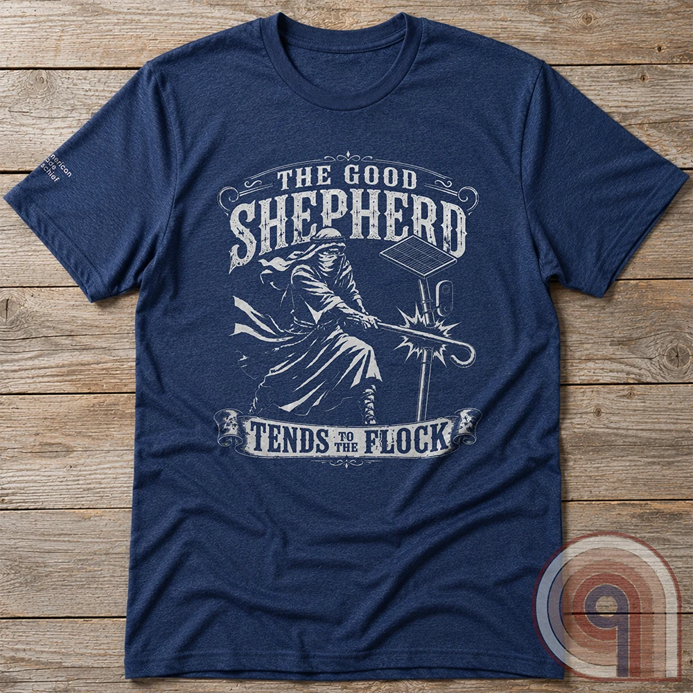 The Good Shepherd Tends To The Flock T-Shirt