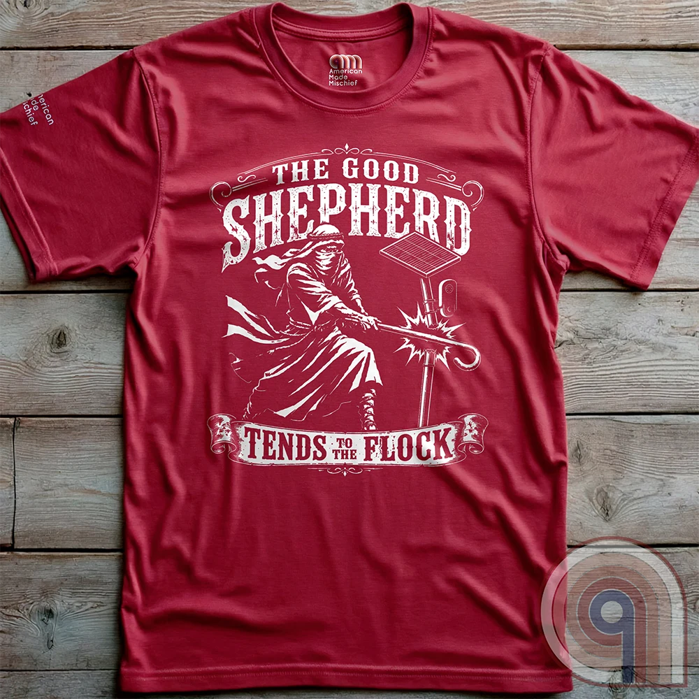The Good Shepherd Tends To The Flock T-Shirt
