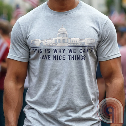 This is Why We Can't Have Nice Things - Calling Out Congress Tee