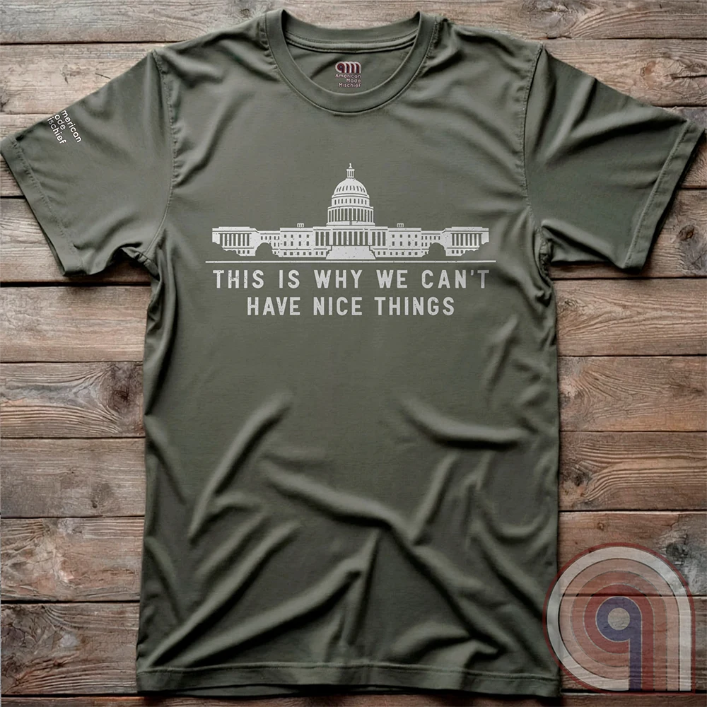 This is Why We Can't Have Nice Things - Calling Out Congress Tee