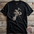 NASA 1986 Challenger Explosion Cross Stitch T-Shirt