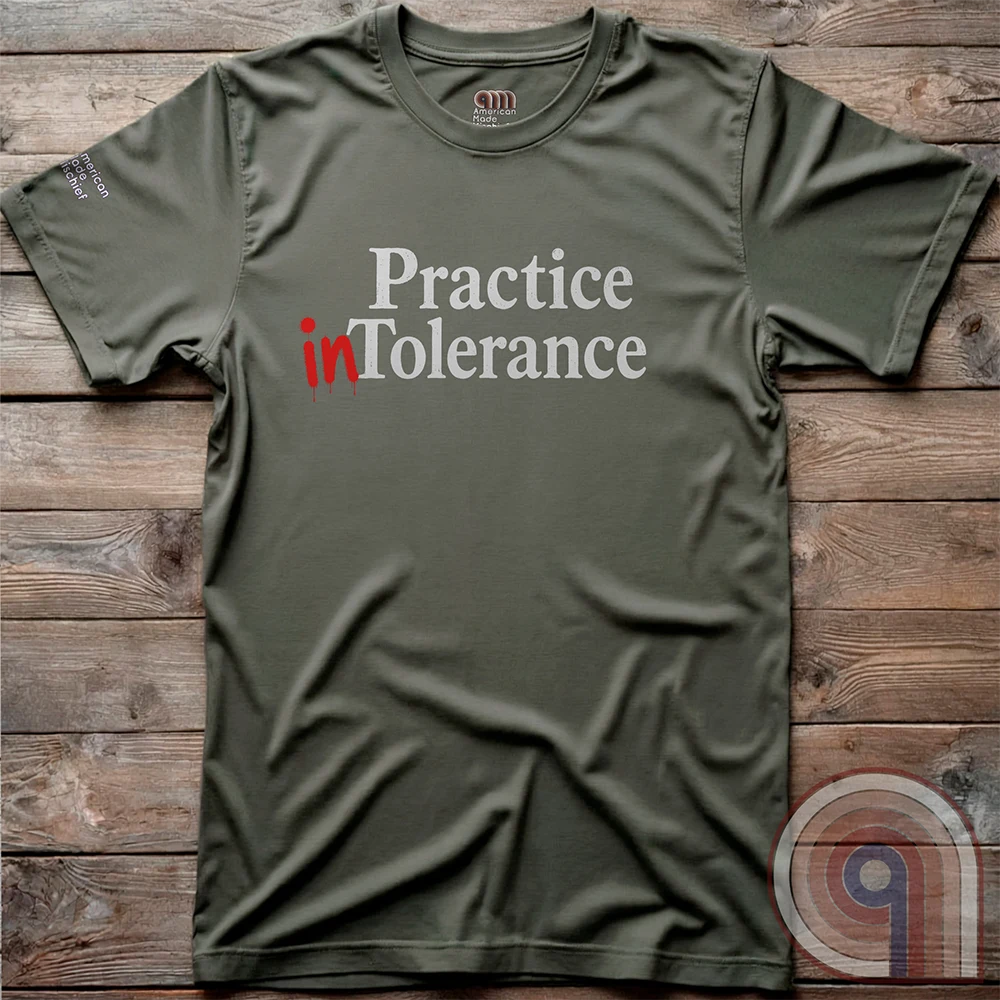 Flip The Script - Practice Intolerance T-Shirt