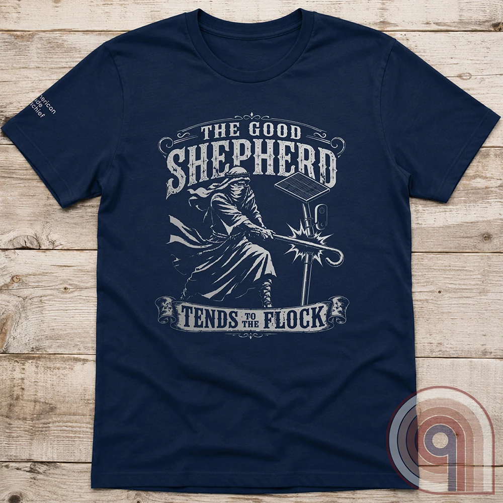 The Good Shepherd Tends To The Flock T-Shirt