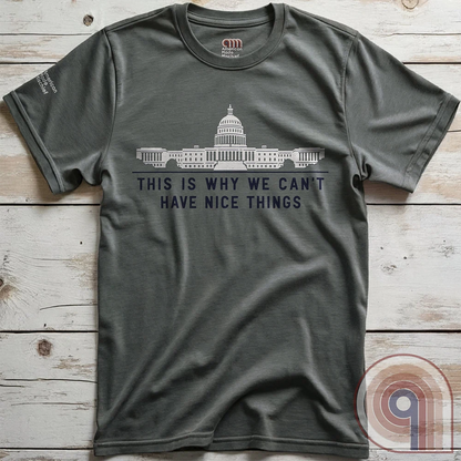 This is Why We Can't Have Nice Things - Calling Out Congress Tee
