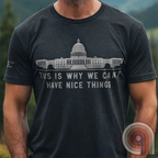 Why We Can't Have Nice Things - Calling Out Congress T-Shirt