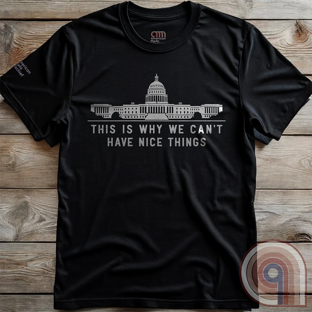 This is Why We Can't Have Nice Things - Calling Out Congress Tee