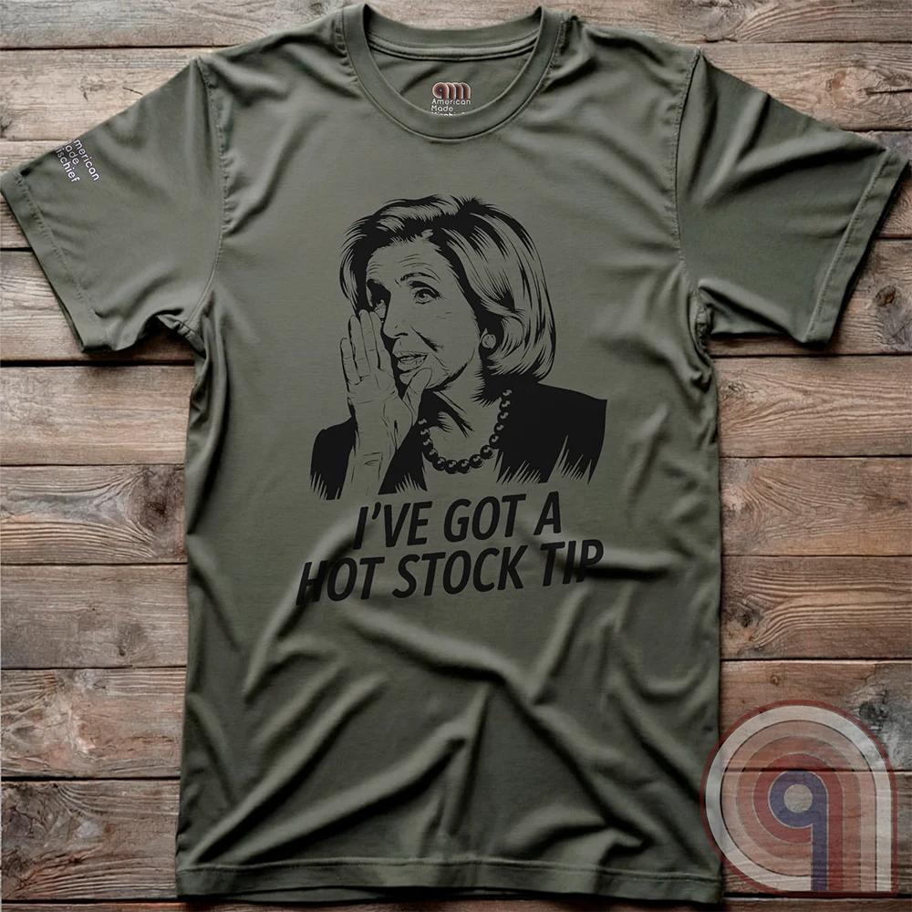 Pelosi's Hot Tip - Congressional Insider Trading T-Shirt