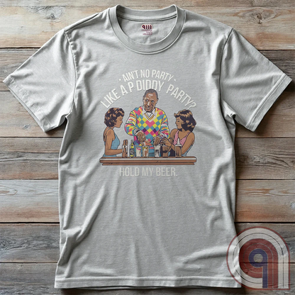 Bill Cosby, Hollywood’s original master mixologist, lines up the drinks with a devilish grin, proving he’s not about to be outdone by P Diddy in the elite predator party scene. This retro-style tee satirizes the scandal showdown, where the rich and powerful mix more than just cocktails. With a vintage-inspired no-nonsense design, this shirt calls out the dark underbelly of Hollywood hypocrisy. Perfect for those who expose the truth, mock the elite, and refuse to let history be rewritten. Color- Ash2